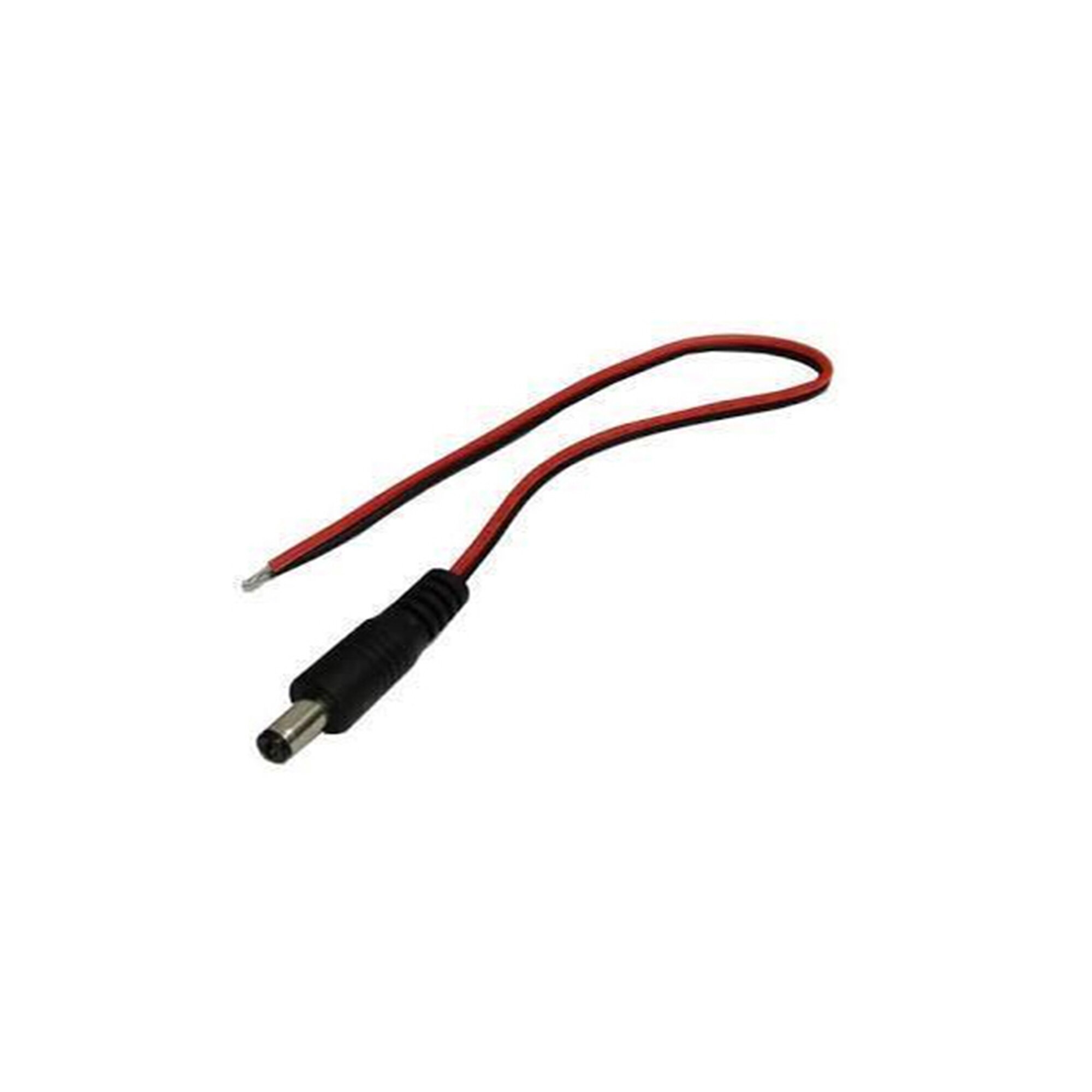 895-15-DCPC DC Plug with 30cm lead,flat cable - male